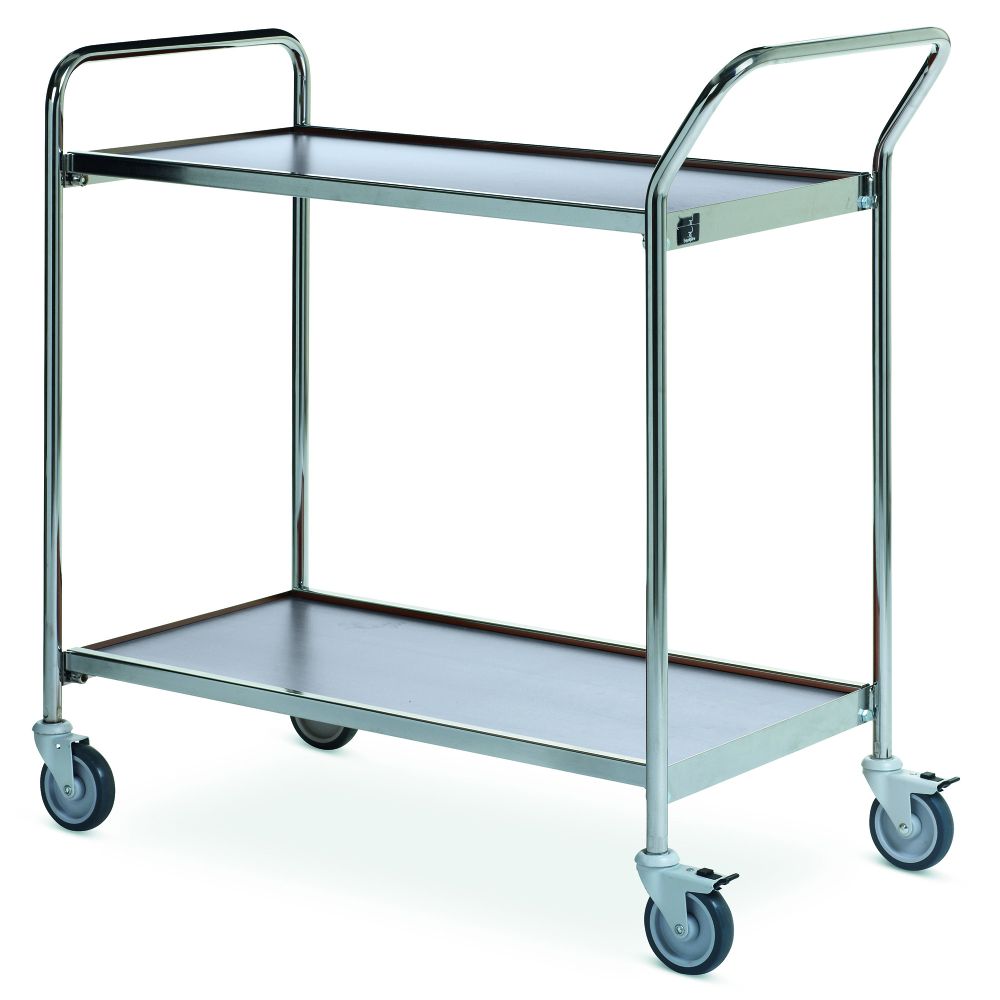 Table trolley with 1 handle + end Table trolley with 1 handle + end