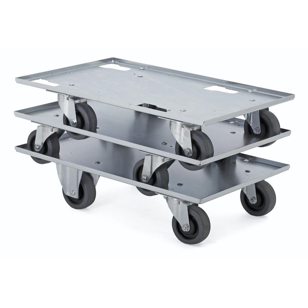 Blechwagen mit Lenkrollen Blechwagen mit Lenkrollen