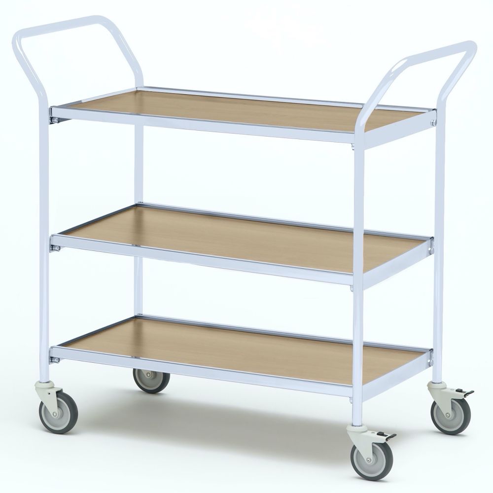 Table trolley with two handles Table trolley with two handles