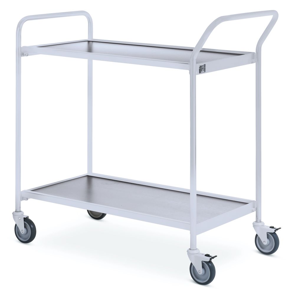 Servierwagen 1 Fahrhandgriff + Stirnseite Servierwagen 1 Fahrhandgriff + Stirnseite