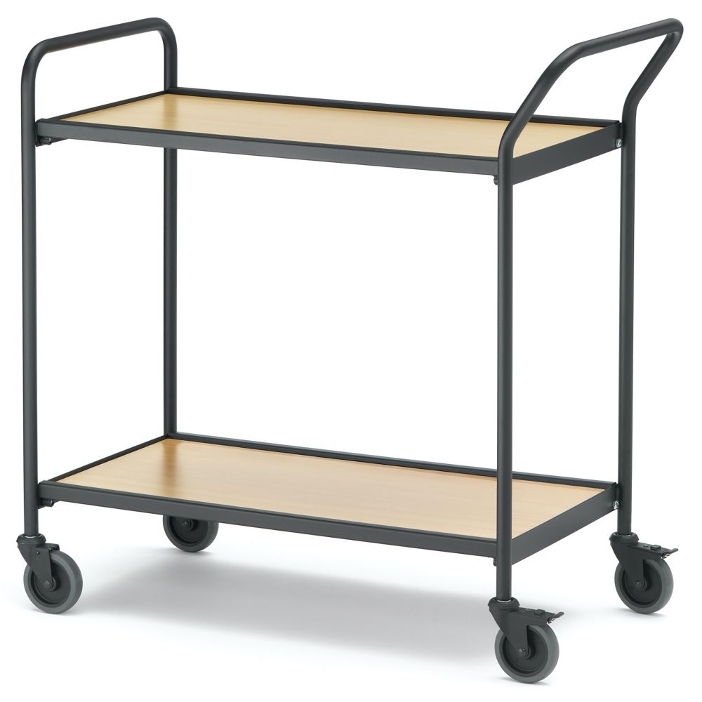 Table trolley with 1 handle + end Table trolley with 1 handle + end