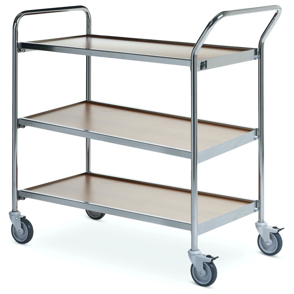 Table trolley with 1 handle + end Table trolley with 1 handle + end