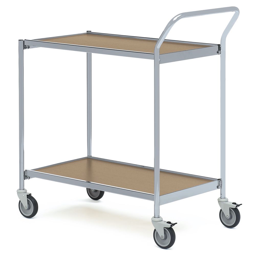 Table trolley with one handle