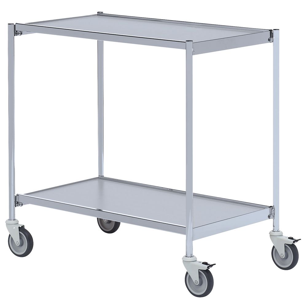 Table trolley with no handles