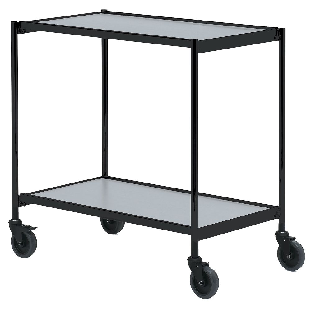 Table trolley with no handles