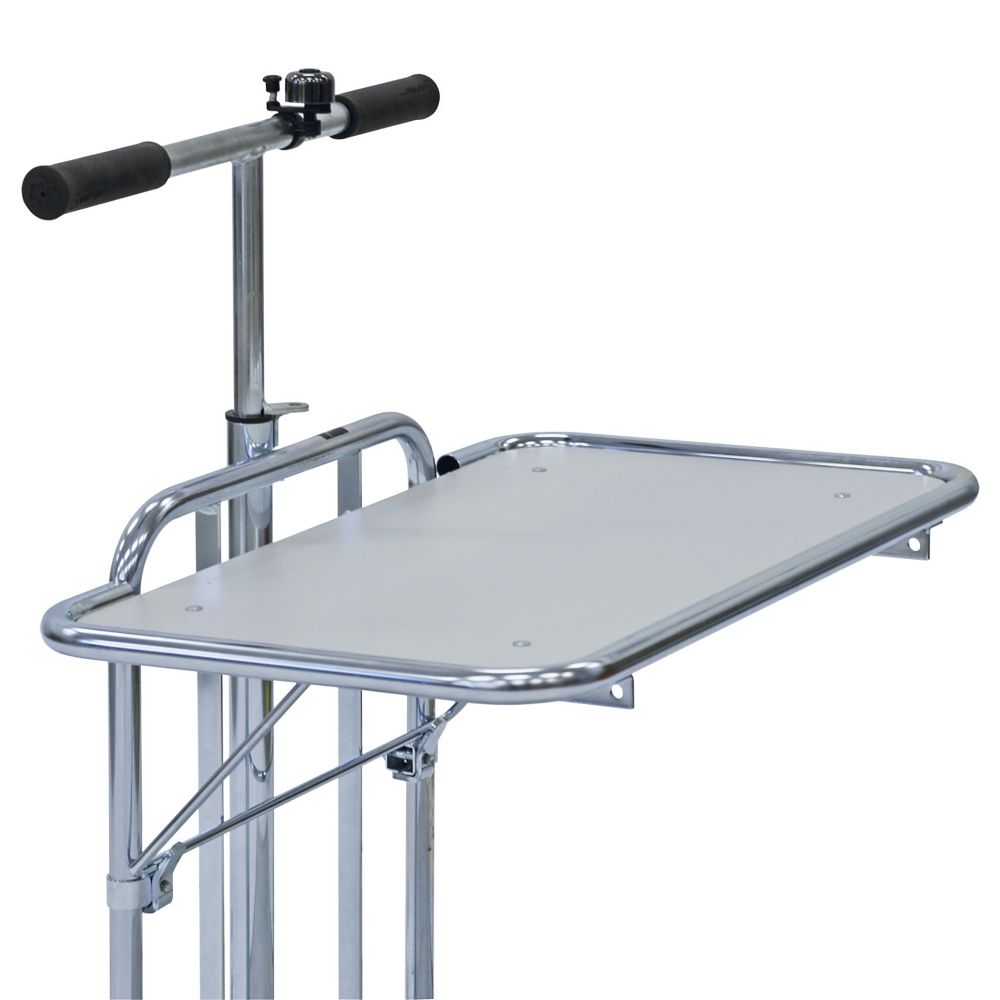 Upper shelf scooter