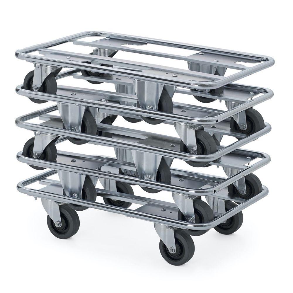 Steel tube dolly with swivel wheels Steel tube dolly with swivel wheels