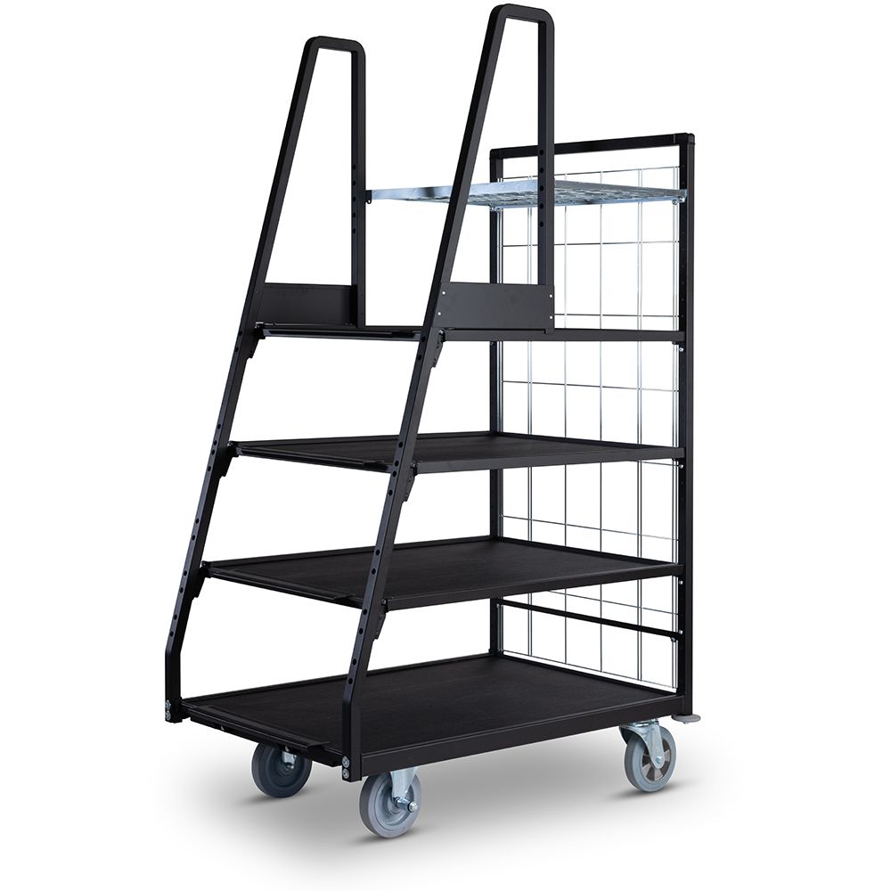 Step trolley 4 shelves Serie 750 Step trolley 4 shelves Serie 750