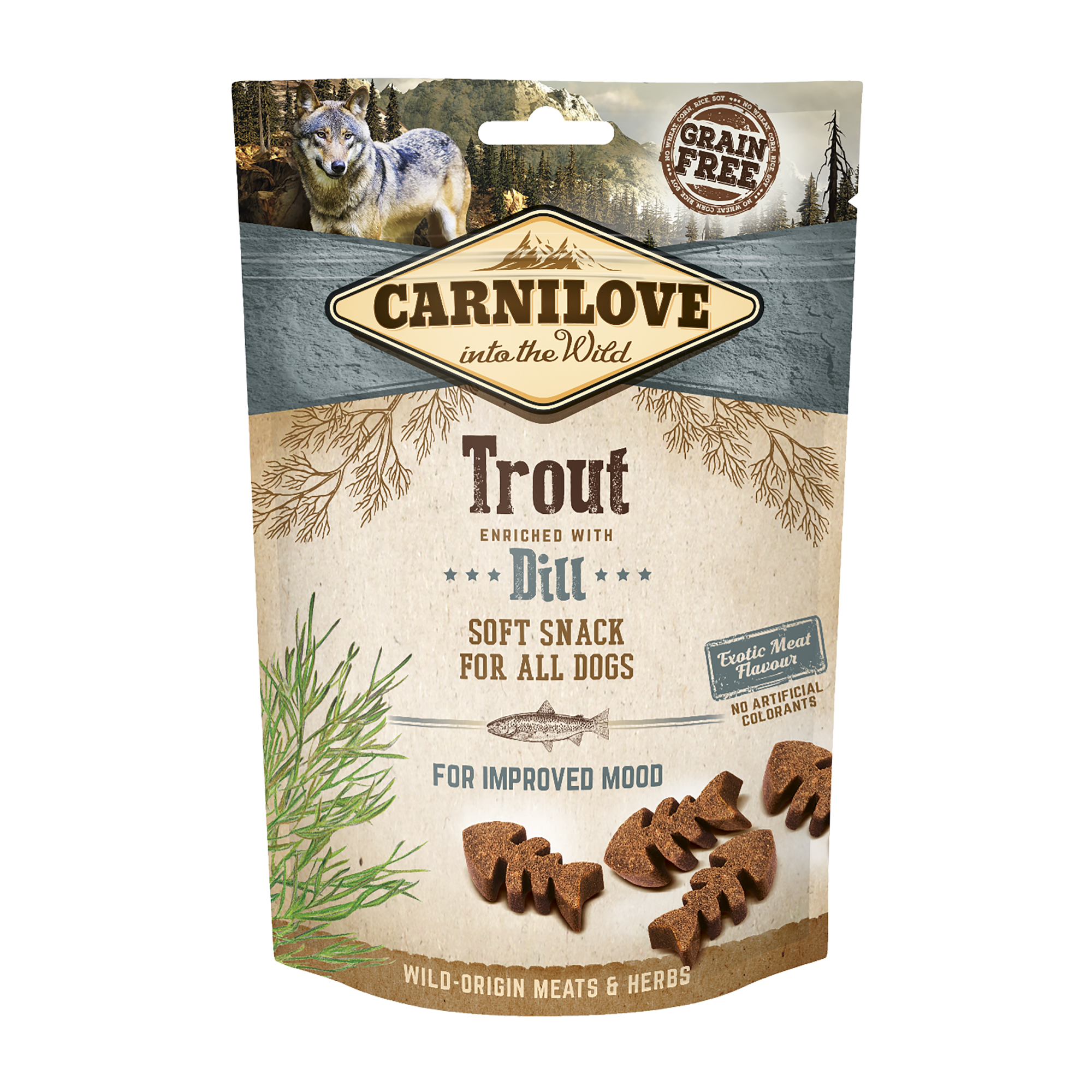 Carnilove Dog Semi Moist Snack Öring & Dill