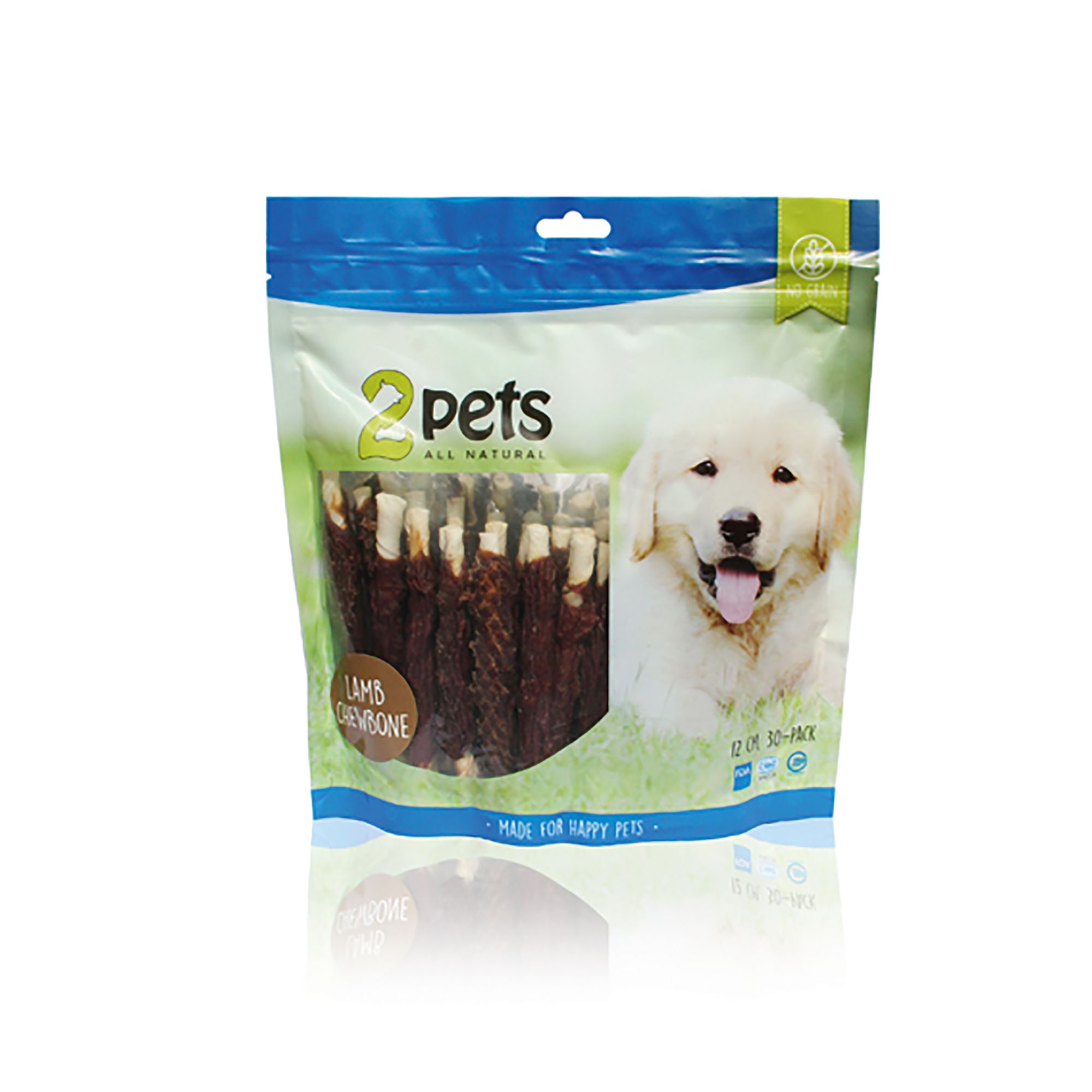 2Pets tuggpinne med lammkött 30-pack