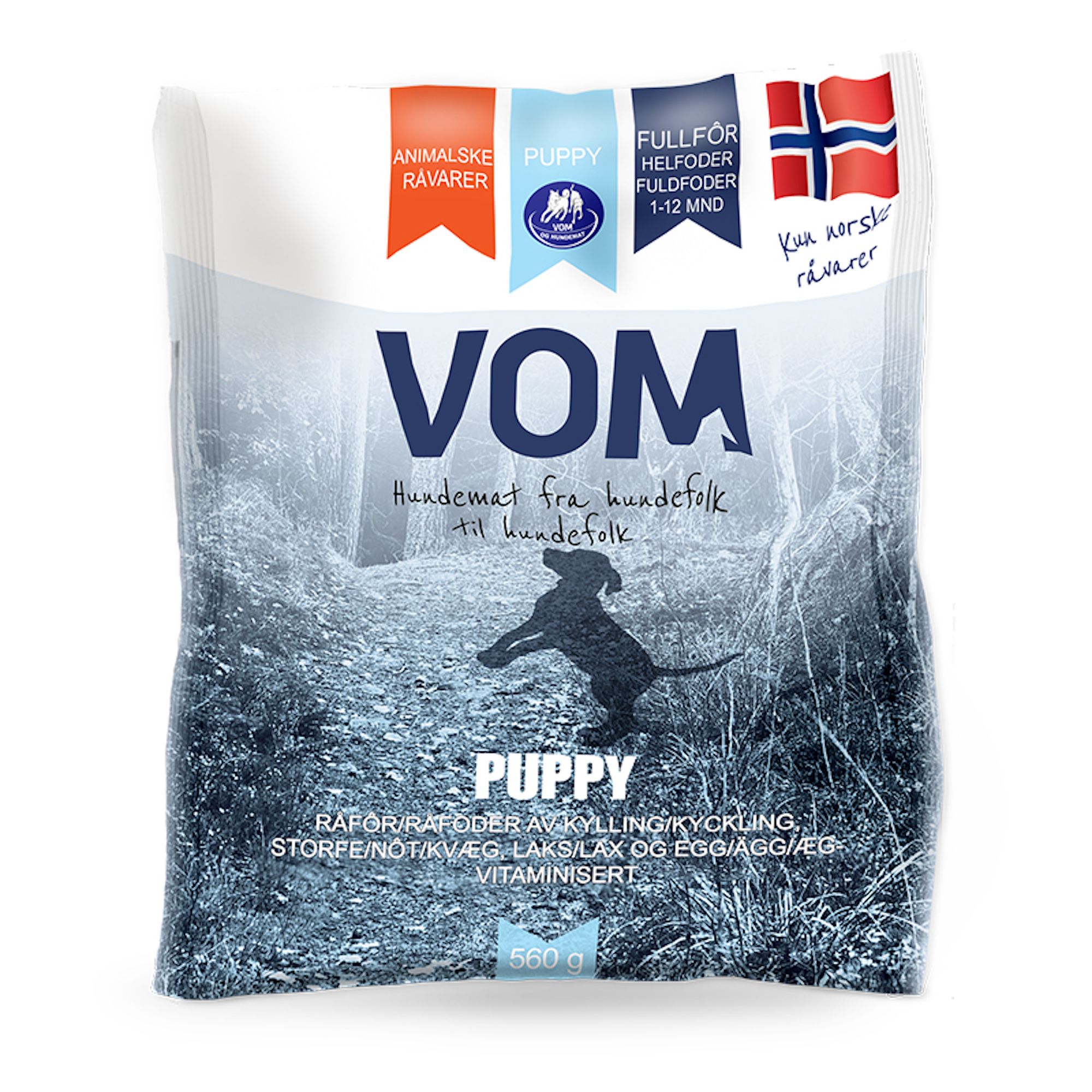 VOM Puppy köttbullar 2,5 kg