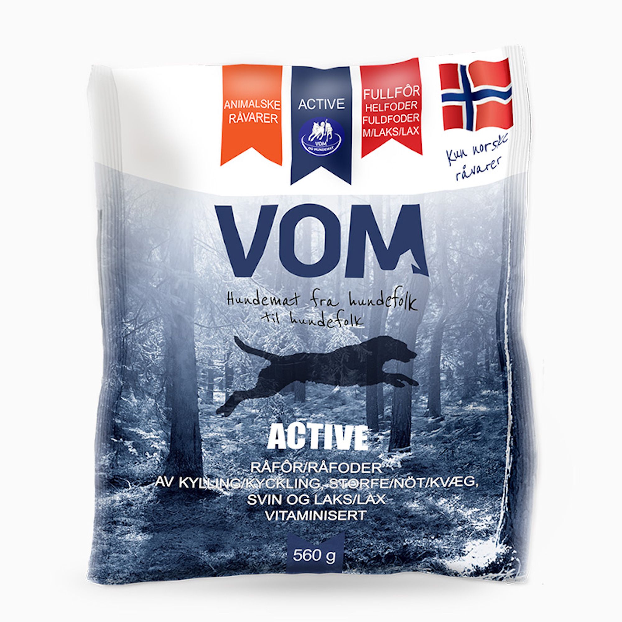 VOM Active Fullfor med lax köttbullar