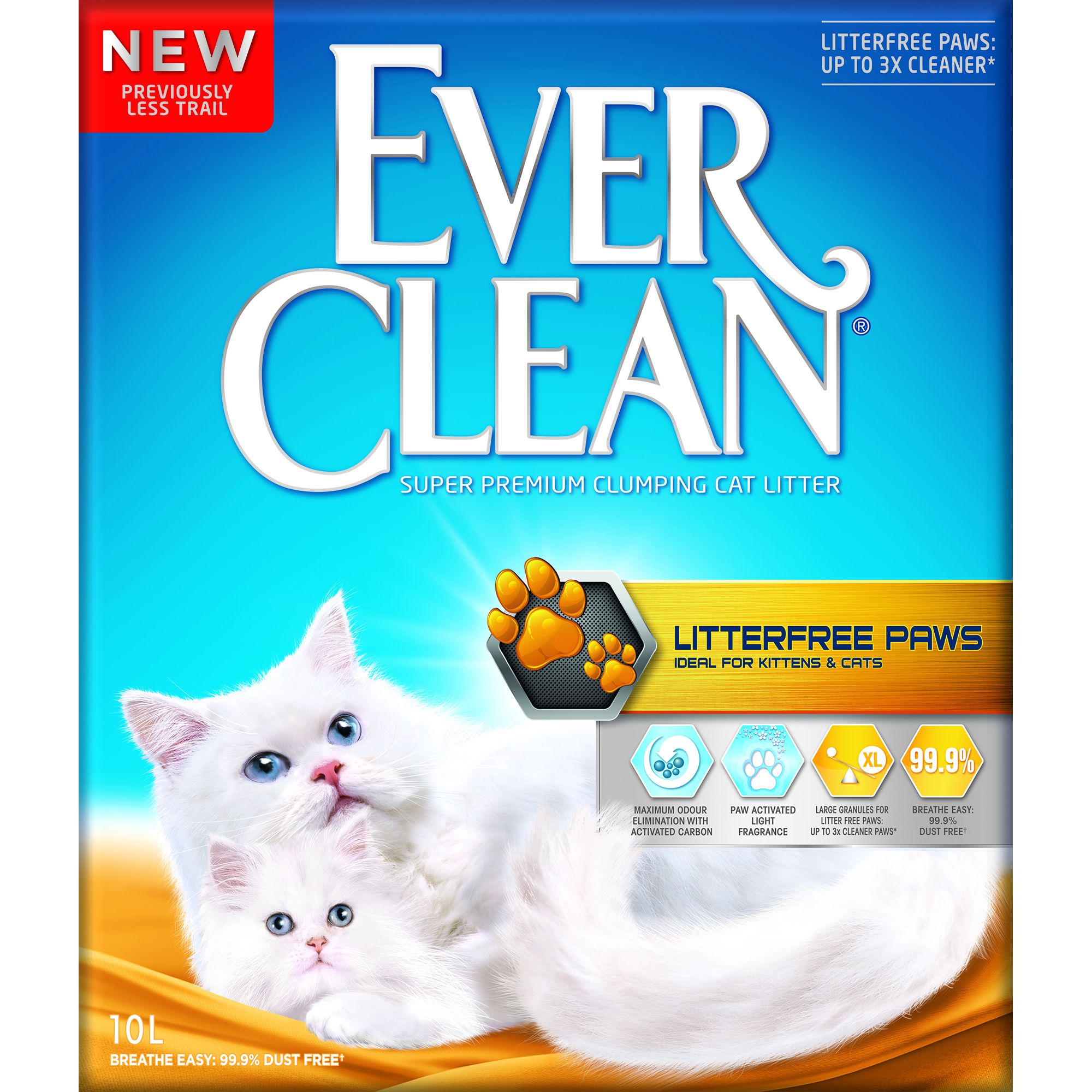 Ever Clean Litterfree Paws 10 L