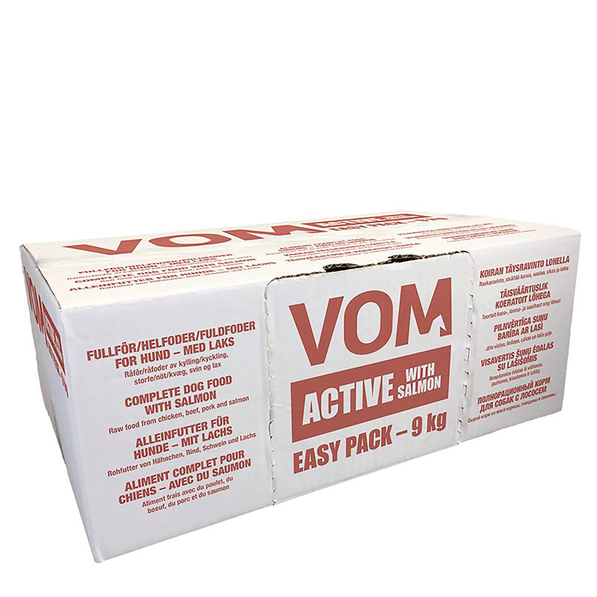 VOM Active Fullfor med lax Easy Pack 9kg