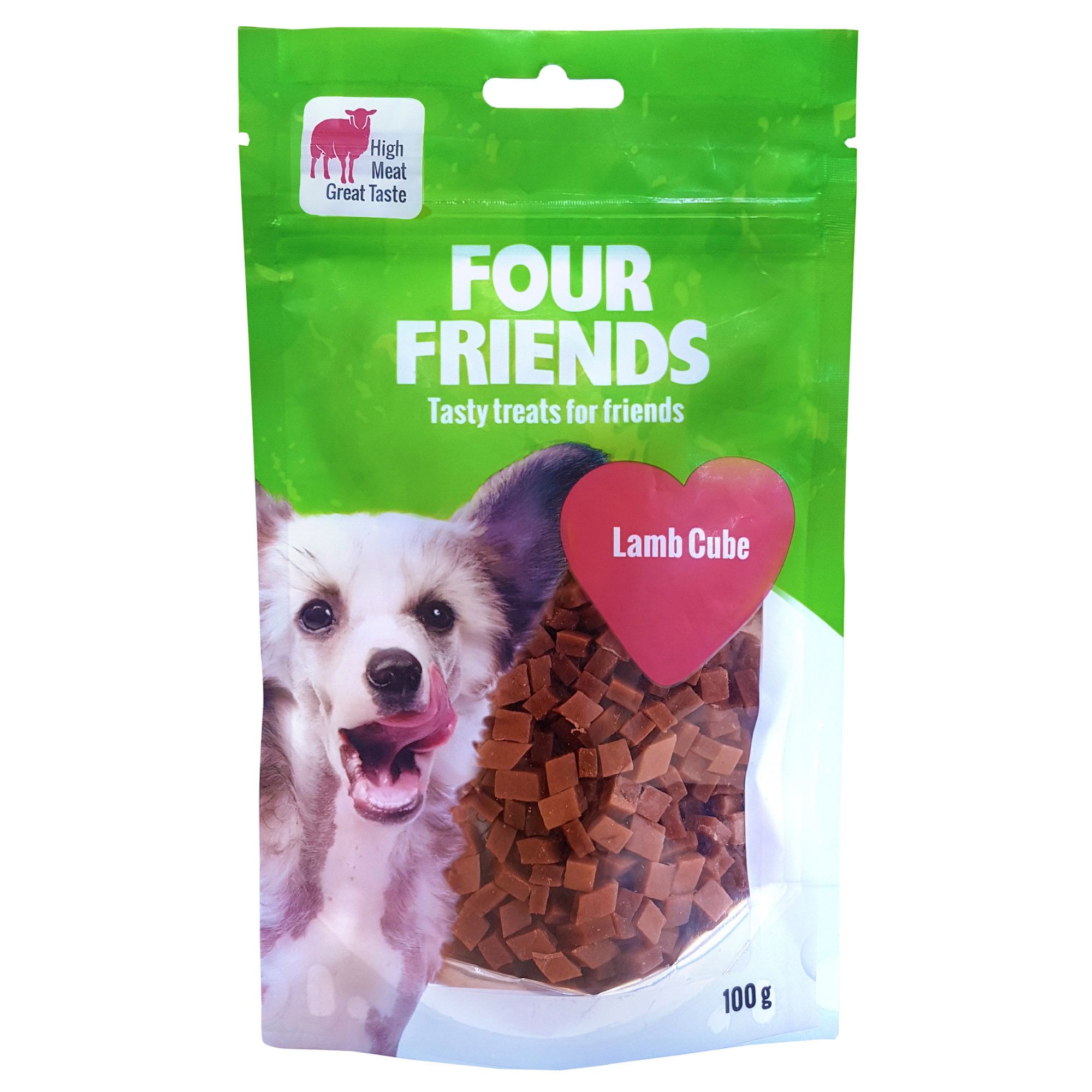Four Friends Dog Lamb Cube