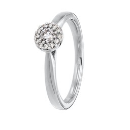 Diamantring i 18K guld Diamantring i 18K guld