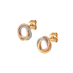 Diamantörhängen i 18K guld Diamantörhängen i 18K guld
