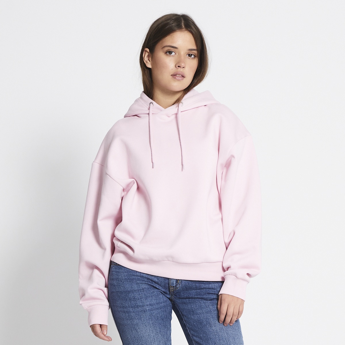Pink hoodie