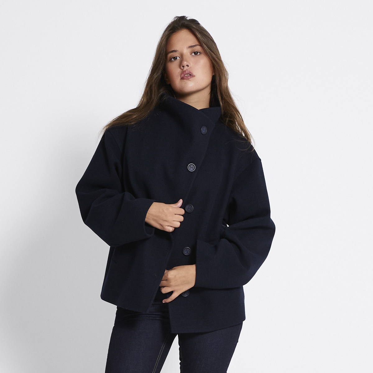 Blaire funnel neck jacket