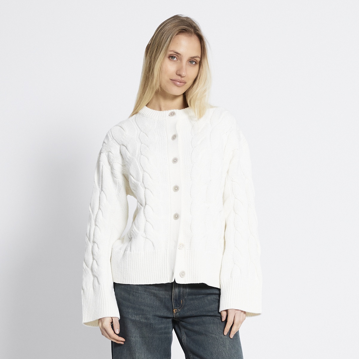 Viveka Cable Knit Cardigan