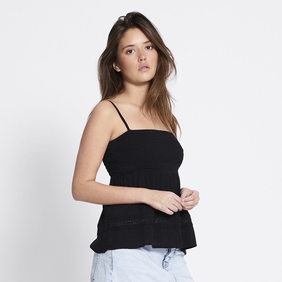 Blanche Smocked Top