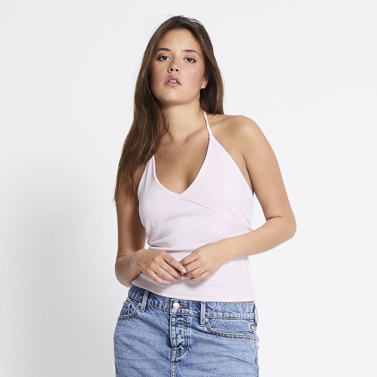 Irma halterneck top