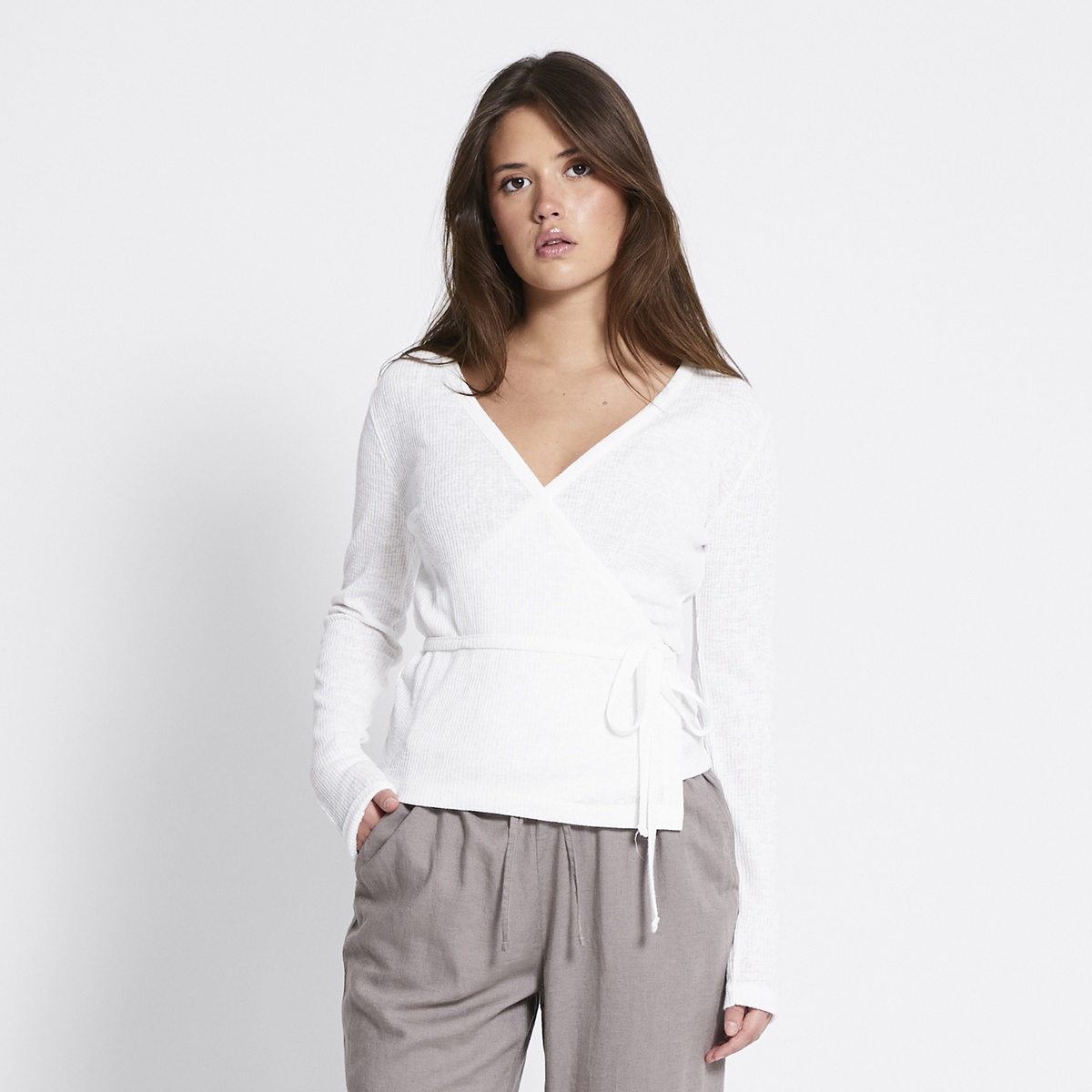 Liona wrap top