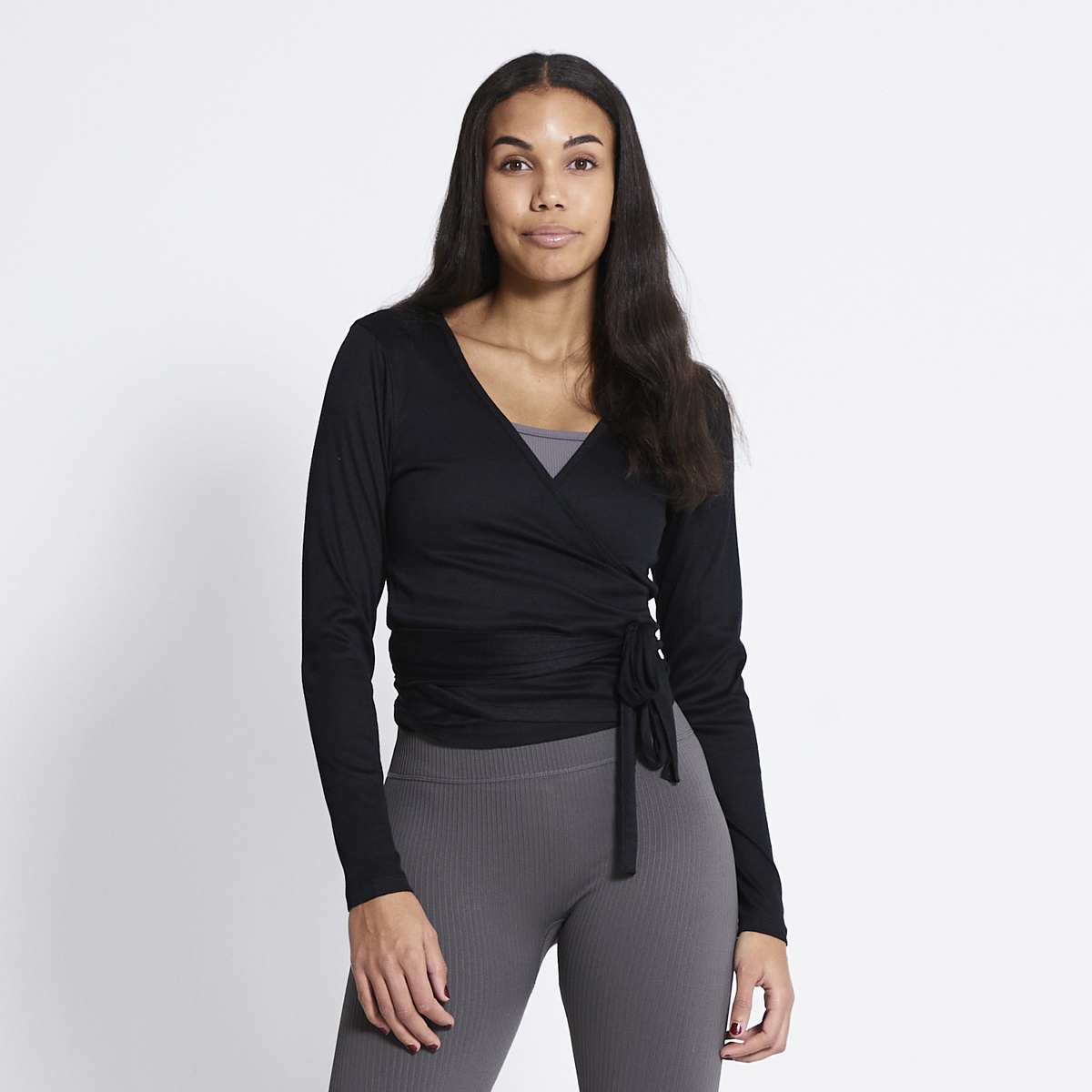 Pilates wrap top