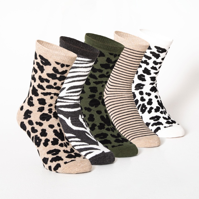 Sokker "Coloured socks 5-pack"