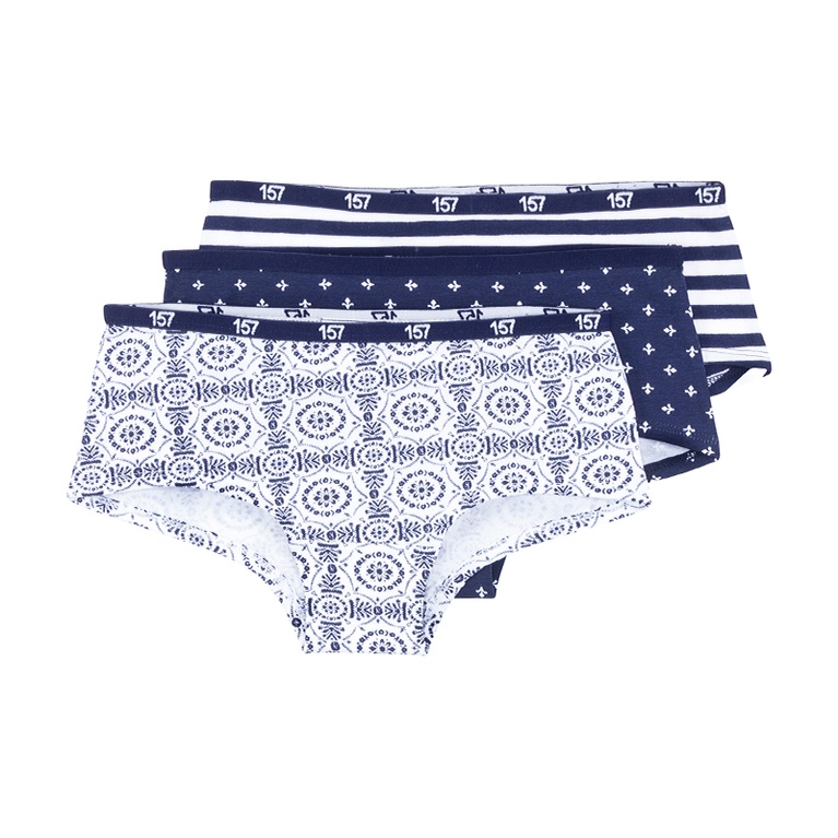Hipsterit, 3/pakkaus, "Edith star" Hipsterit, 3/pakkaus, "Edith star"