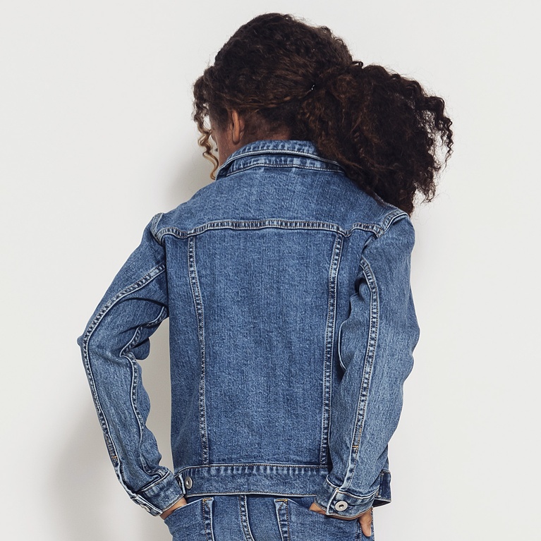 Jeansjacka"Borrow star"