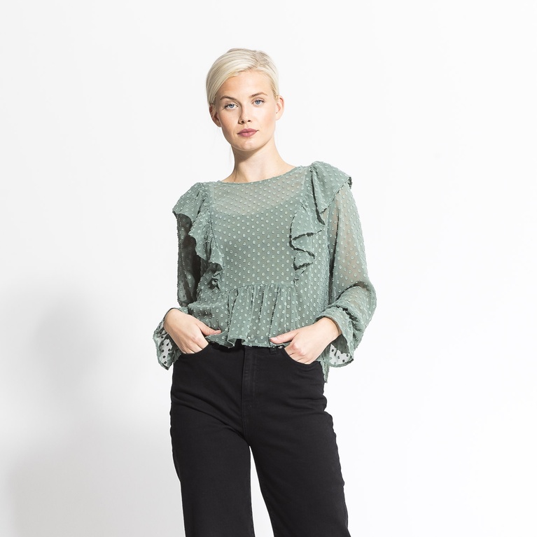 Volangbluse "Vinda" Volangbluse "Vinda"
