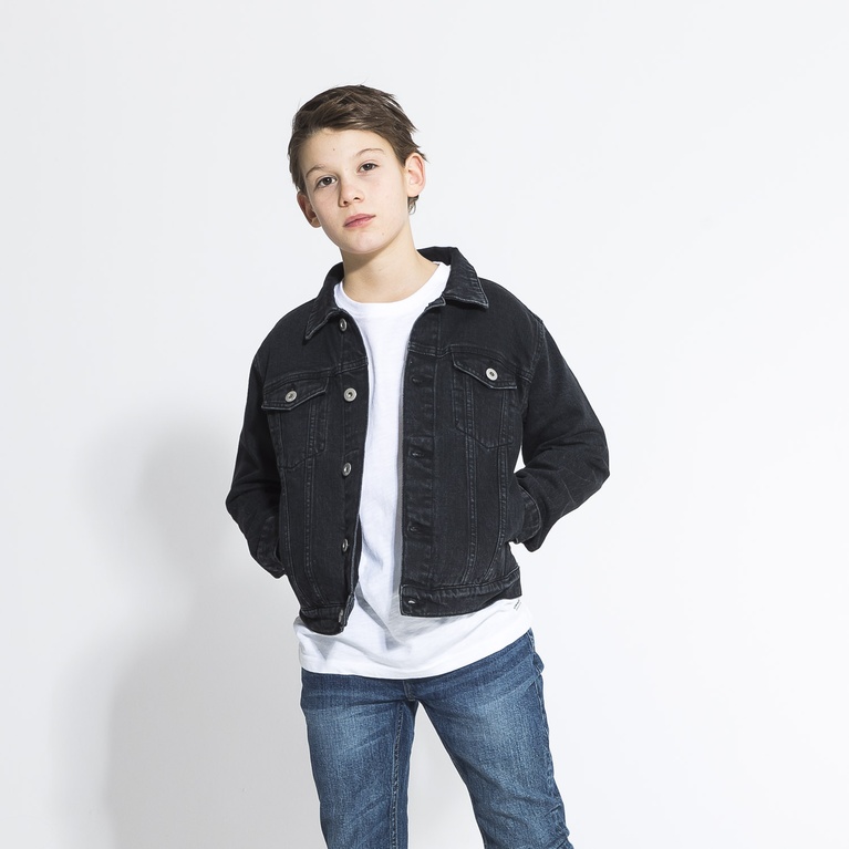Jeansjacka"Borrow star"