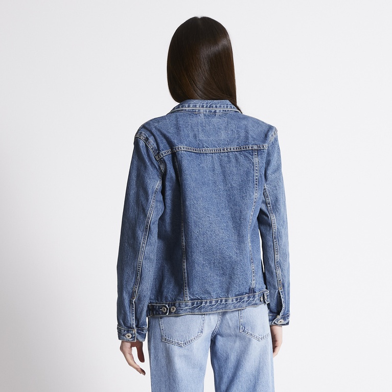 Denimjakke "Borrow" Denimjakke "Borrow"