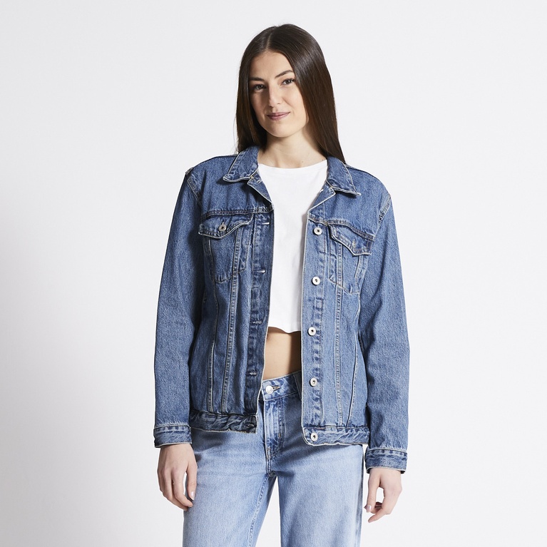 Denimjakke "Borrow" Denimjakke "Borrow"
