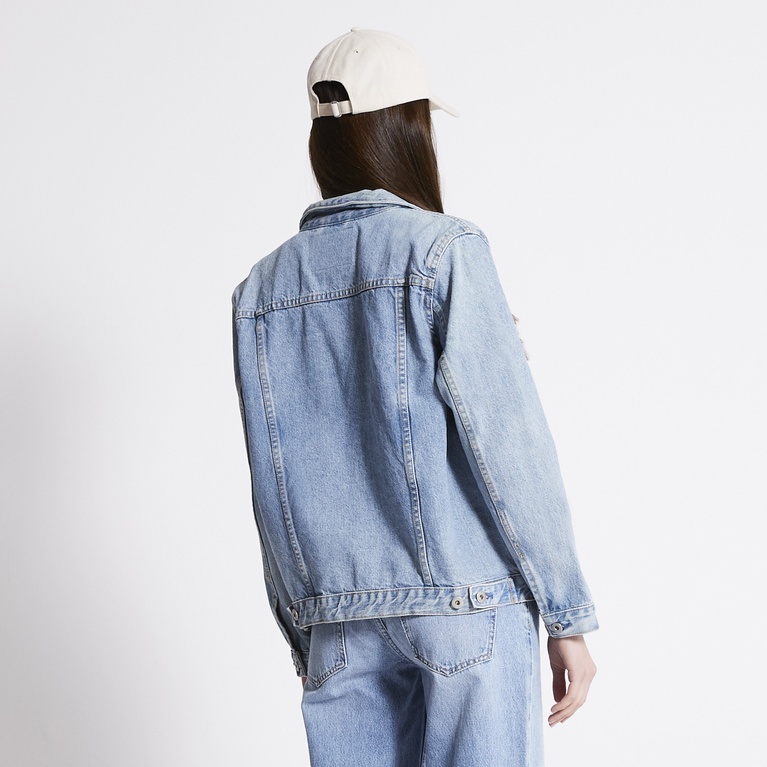 Denimjakke "Borrow" Denimjakke "Borrow"
