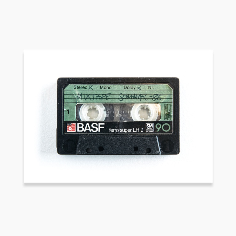 Poster 100x70 "Mix tape" Poster 100x70 "Mix tape"