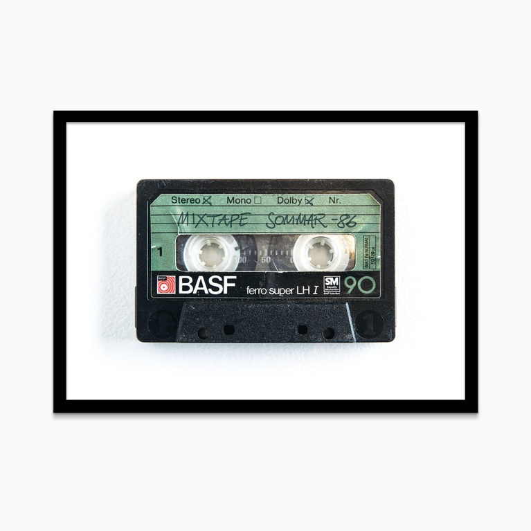 Poster 100x70 "Mix tape" Poster 100x70 "Mix tape"