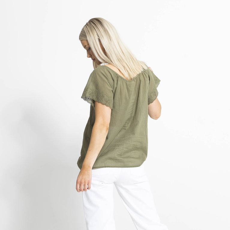 Off-shouldertopp "Anemone" Off-shouldertopp "Anemone"