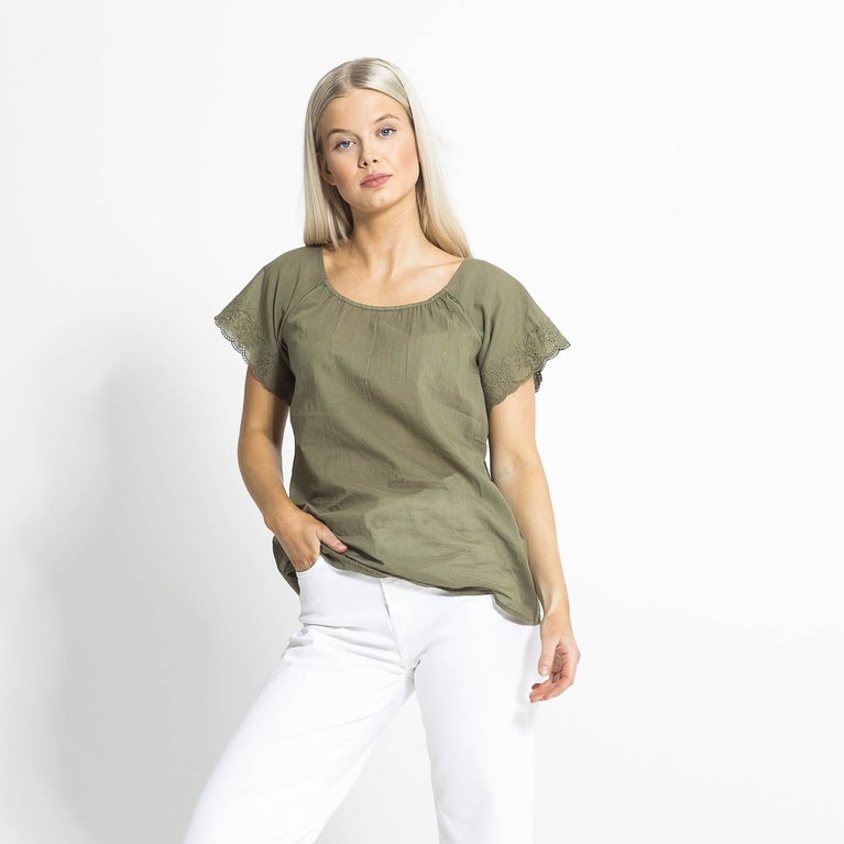 Off-shouldertopp "Anemone" Off-shouldertopp "Anemone"