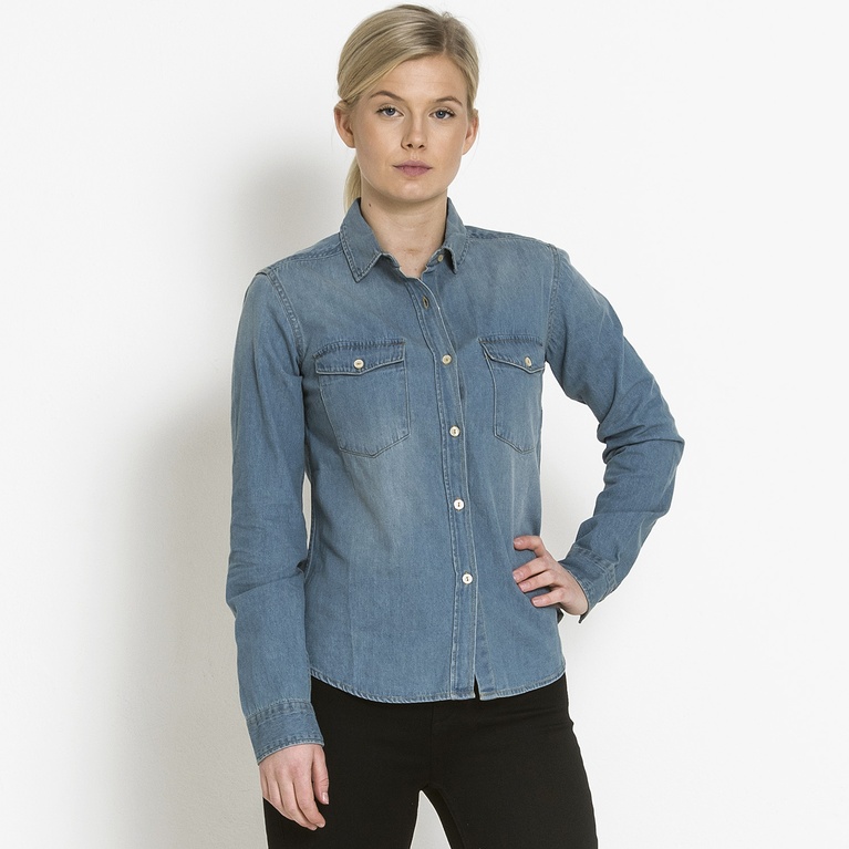 Denimskjorte "Sandra" Denimskjorte "Sandra"