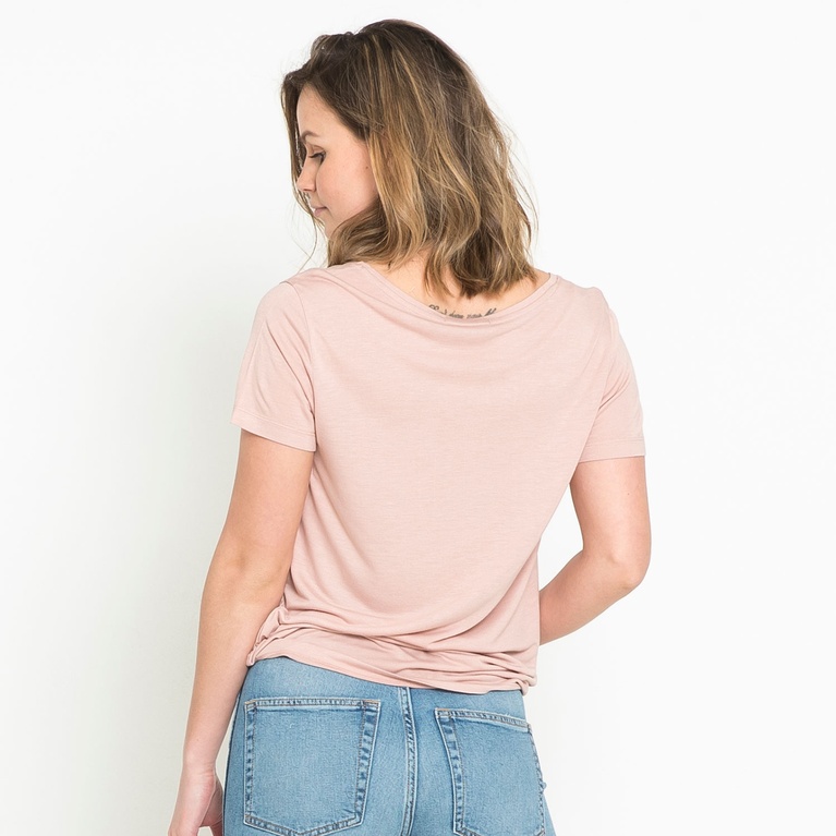 Viskostopp U-neck "Nilla" Viskostopp U-neck "Nilla"