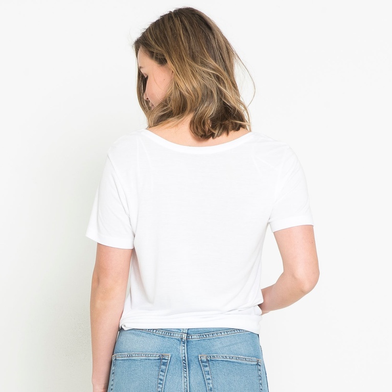 Viskostopp U-neck "Nilla" Viskostopp U-neck "Nilla"
