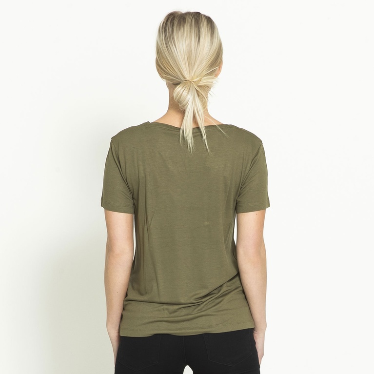 Viskostopp V-neck "Inga" Viskostopp V-neck "Inga"