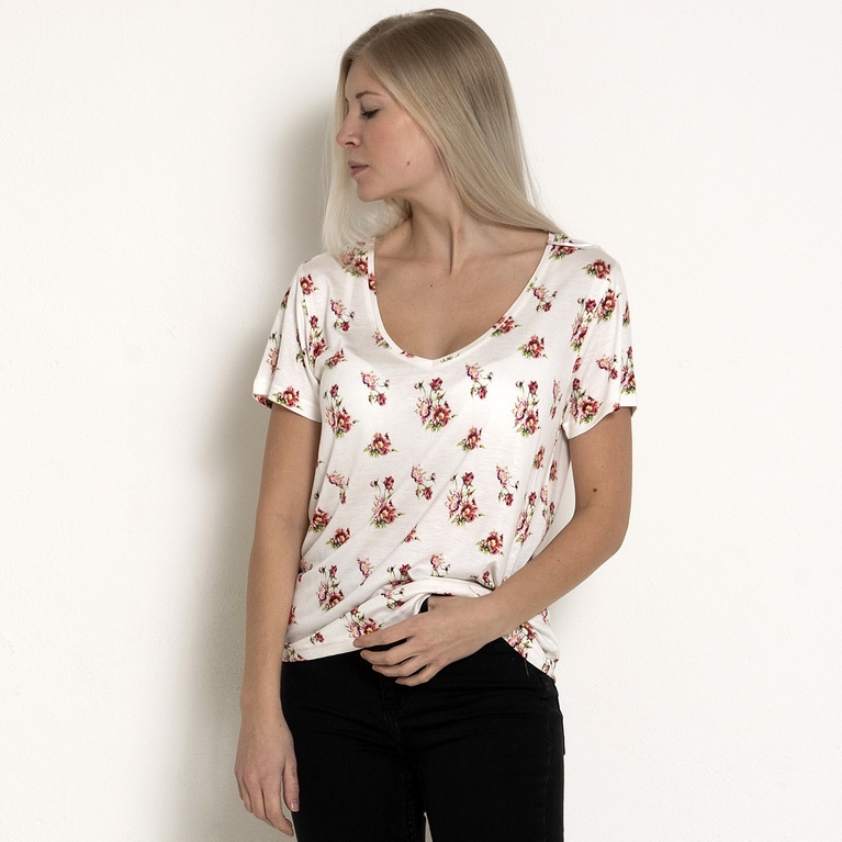 Viskostopp V-neck "Inga" Viskostopp V-neck "Inga"