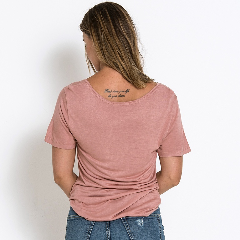 Viskostopp U-neck "Nilla" Viskostopp U-neck "Nilla"