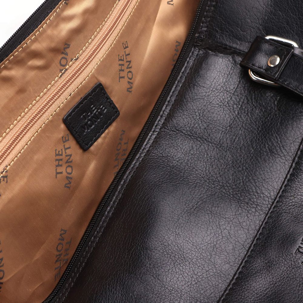 Weekend bag i skinn Weekend bag i skinn