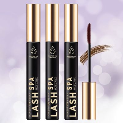 3-pack: Lash Spa Mascara with Castor Oil - Brown