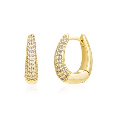 Sparkling Chunky Hoops