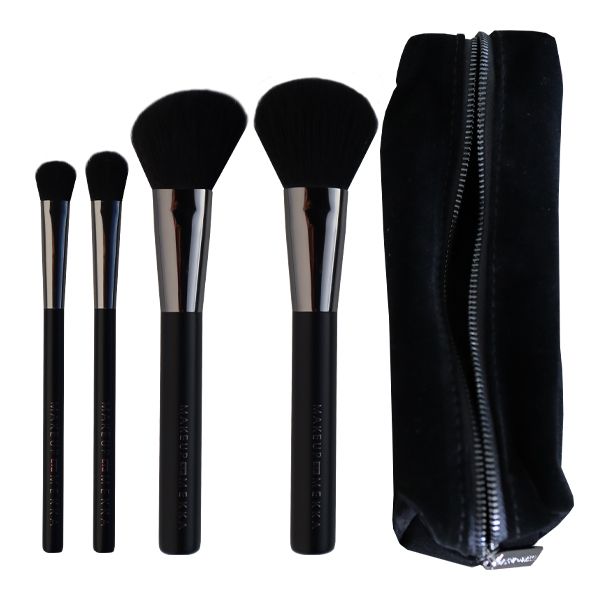 Night Brush Set & Makeup Bag Night Brush Set & Makeup Bag